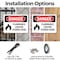 Signmission Flammable Liquids Stored Here Danger Sign, Plastic, 14in W x 10in L, 2PK OS-2PACK-DS-P-1014-L-2012 - alternate 7